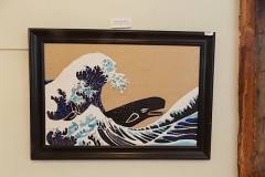 Whale in Wave- Michael Byro