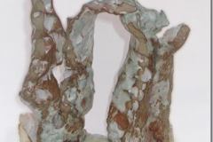 Ceramic sculpture: Trees by Linda Rahl Nadas