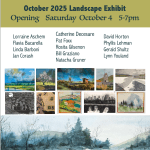 Down to Earth - October 2025 Landscape Exhibit