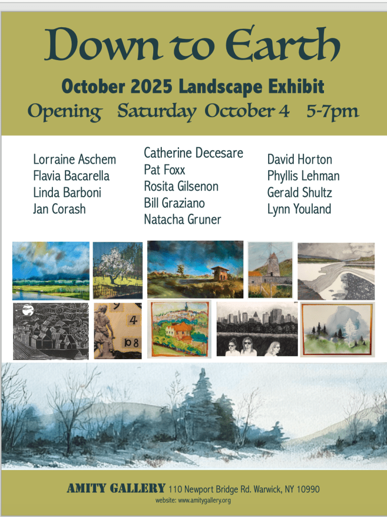 Down to Earth - October 2025 Landscape Exhibit