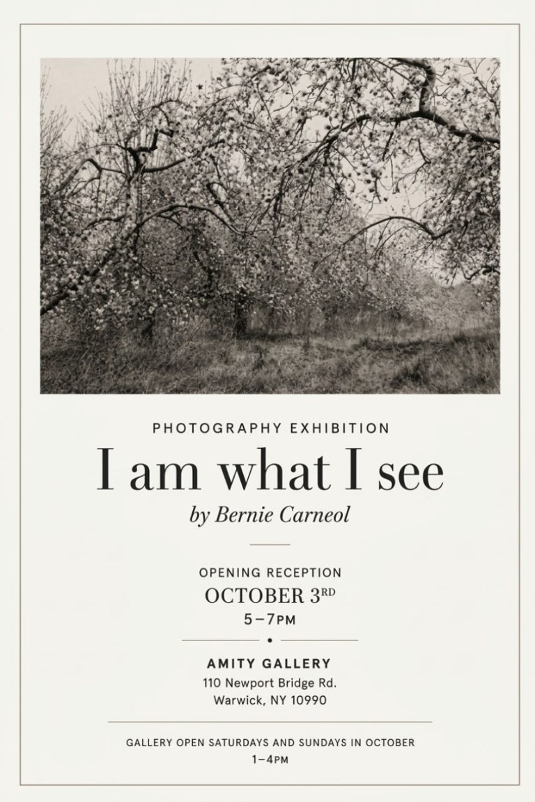 I Am What I See - Photography Exhibit by Bernard Carneol